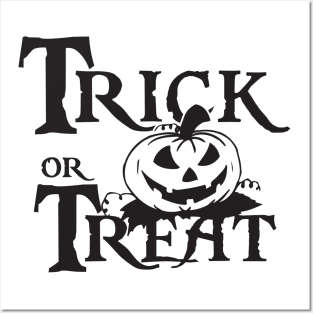 Trick or Treat Posters and Art